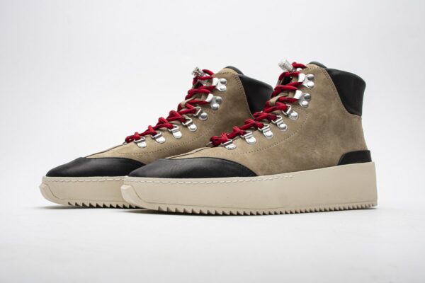 6S19-7015-NUC-304 Fear Of God 6TH Collection Hiker Olive Nubuck - Image 13