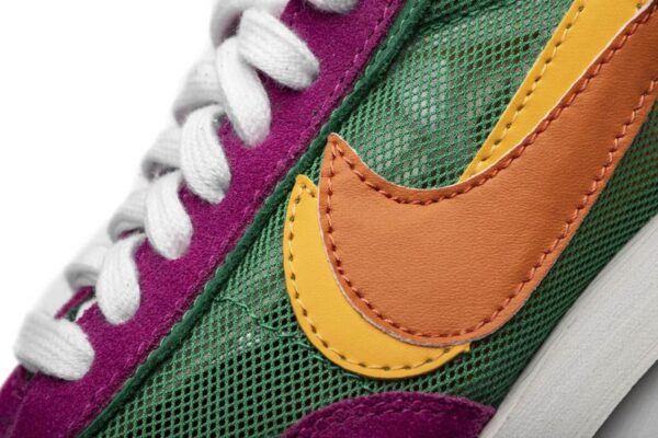 Sacai x Nike LDWaffle GreenPinkOrange BV0073-301 - Image 11
