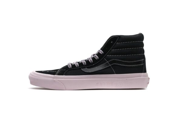 VN0A36C7OYN Vans OG SK8-HI LX Black Pink - Image 12