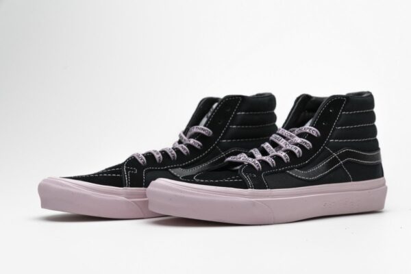 VN0A36C7OYN Vans OG SK8-HI LX Black Pink - Image 5