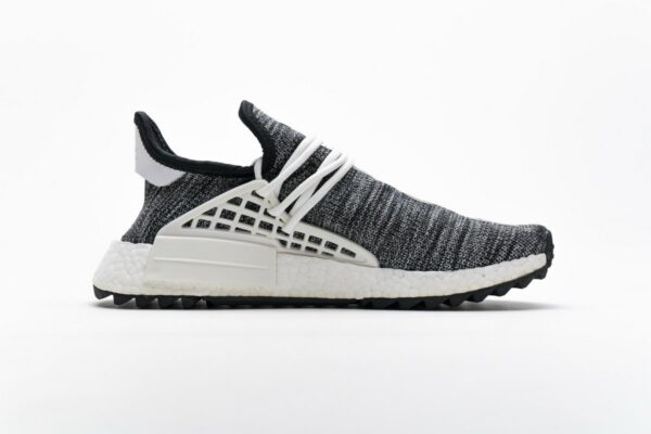 Pharrell Williams x Adidas NMD Human Race “Core Black” Real Boost AC7359 - Image 14