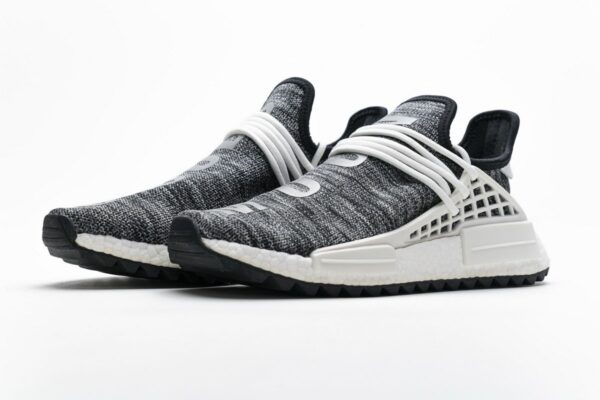 Pharrell Williams x Adidas NMD Human Race “Core Black” Real Boost AC7359 - Image 5