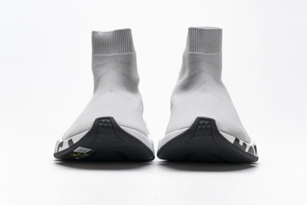 Balenciaga Stretch Mesh High Top Sneaker Grey - Image 5