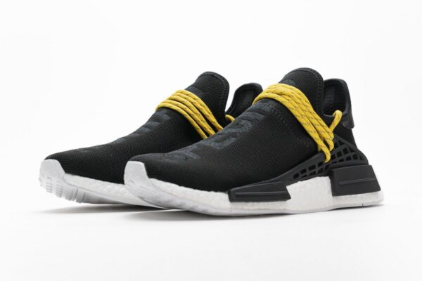 Pharrell Williams x Adidas NMD Human Race “Black” Real Boost BB3068 - Image 7