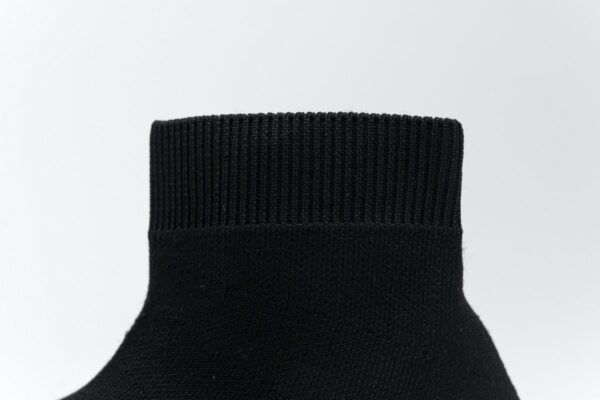 Balenciaga Stretch Mesh High Top Sneaker Black White - Image 9