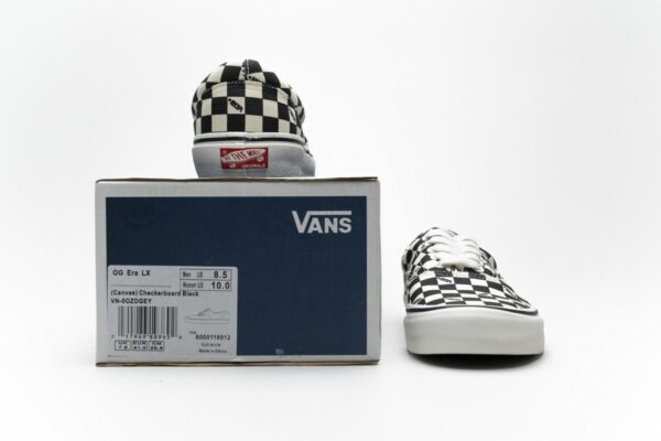 VANS VAULT OG ERA LX Checkerboard Black OG Era LX - Image 3
