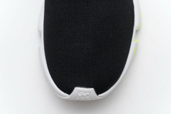 Balenciaga Stretch Mesh High Top Sneaker Black White - Image 13