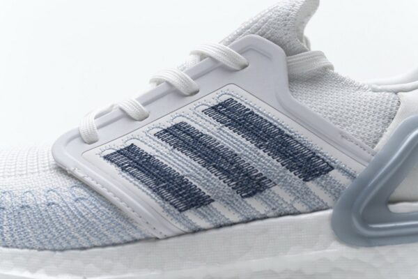 FY3454 adidas Ultra BOOST 20 White Light Blue - Image 10