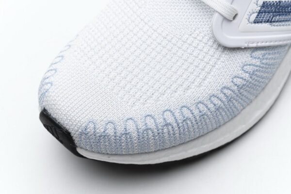 FY3454 adidas Ultra BOOST 20 White Light Blue - Image 12