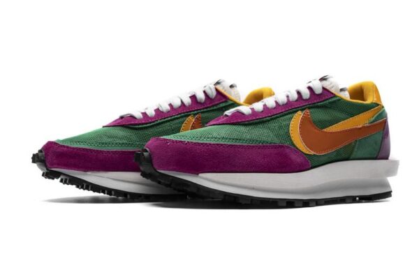 Sacai x Nike LDWaffle GreenPinkOrange BV0073-301 - Image 4