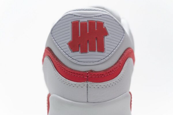 CJ7197-103 Undefeated x Nike Air Max 90 White Red - Image 15