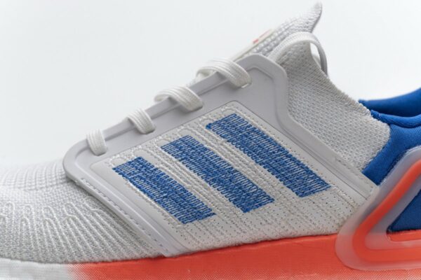 FY3453 adidas Ultra BOOST 20 White Blue - Image 10