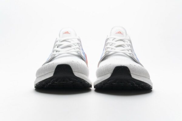 FY3453 adidas Ultra BOOST 20 White Blue - Image 6