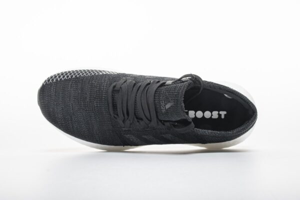 Adidas Pure Boost GO "Core Black/Grey/Grey" AH2319 - Image 8