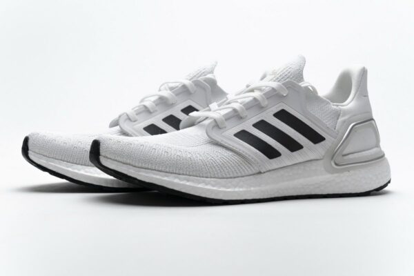 EG0783 Adidas Ultra BOOST 20 CONSORTIUM White Silver Grey - Image 5
