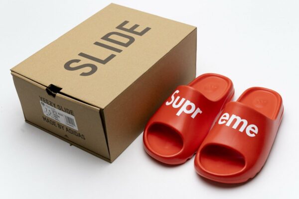 FH6346-9 adidas Yeezy Slide Red - Image 3