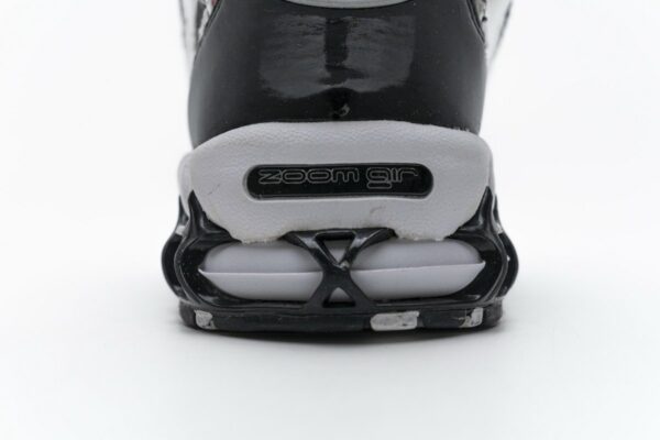 CU1854-001 Stussy x Nike Air Zoom Spiridon Cage 2 Black Silver - Image 10