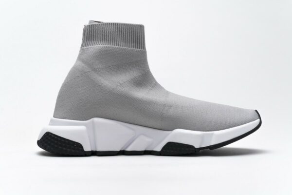 Balenciaga Stretch Mesh High Top Sneaker Grey - Image 15