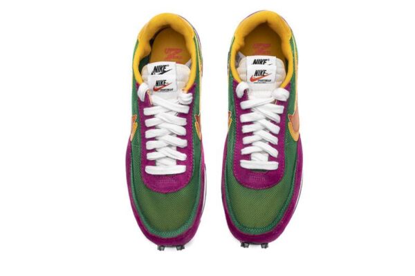 Sacai x Nike LDWaffle GreenPinkOrange BV0073-301 - Image 6