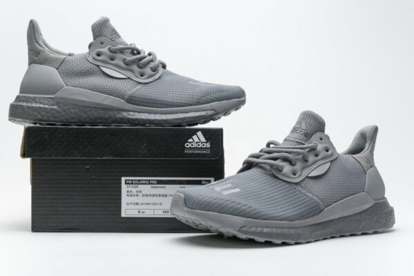 EF2380 Pharrell Williams x adidas Solar HU Glide Grey - Image 2
