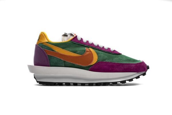 Sacai x Nike LDWaffle GreenPinkOrange BV0073-301 - Image 16