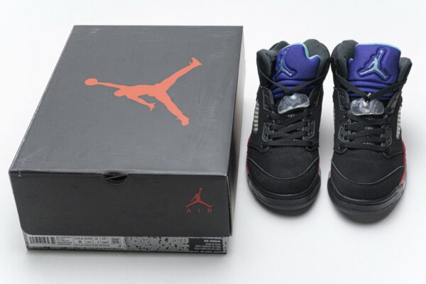 CZ1786-001 Air Jordan 5 Retro Top 3 Black - Image 3