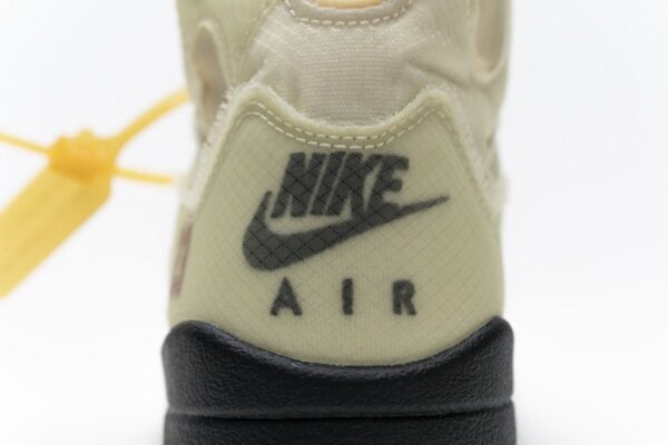 DH8565-100 OFF White x Air Jordan 5 Retro SP Sail - Image 8
