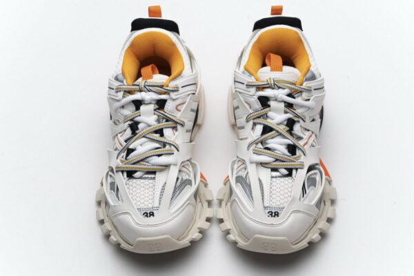 542436 W1GB7 9059 Balenciaga Tess S.White Orange - Image 3