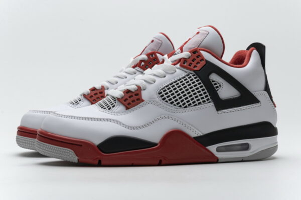 308497-110 Air Jordan 4 Retro Fire Red - Image 3