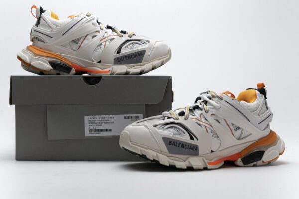 542436 W1GB7 9059 Balenciaga Tess S.White Orange - Image 9