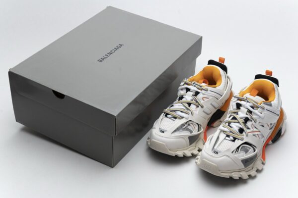 542436 W1GB7 9059 Balenciaga Tess S.White Orange - Image 2