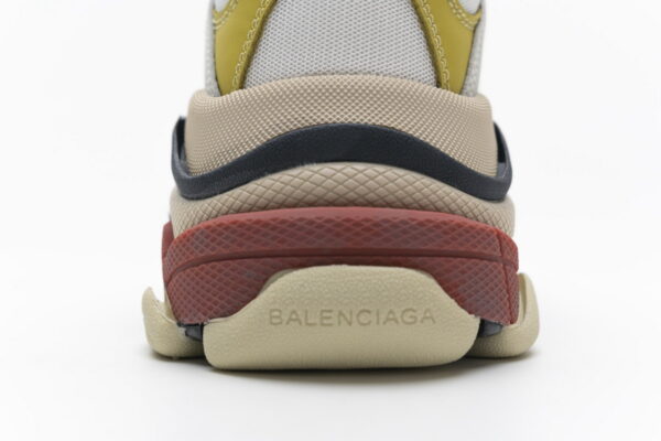 490672 W09O5 9035 Balenciaga Triple S Black Yellow Pink - Image 3
