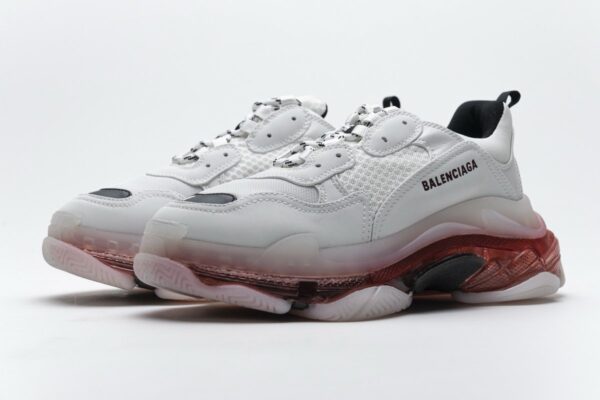 0625 W09O1 Balenciaga Triple S Milk White Black - Image 7