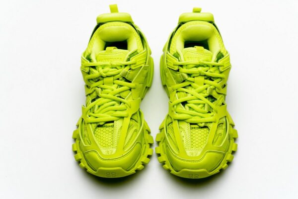 542436 W1GB7 2014 Balenciaga Tess S.Fluorescent Yellow - Image 3