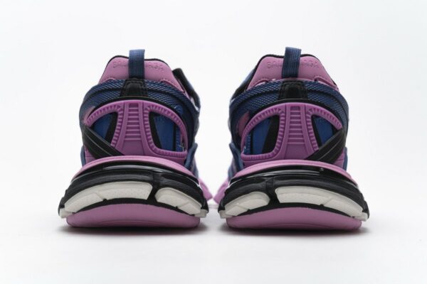 570391 W2GN3 4050 Blenciaga Track 2 Sneaker Blue Pink - Image 7
