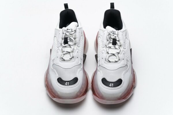 0625 W09O1 Balenciaga Triple S Milk White Black - Image 5