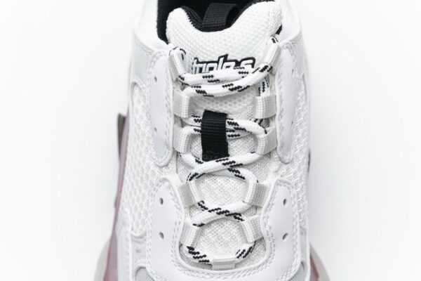 0625 W09O1 Balenciaga Triple S Milk White Black - Image 9