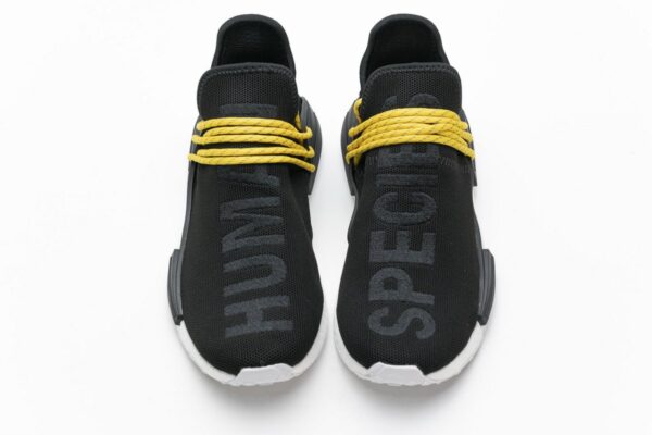Pharrell Williams x Adidas NMD Human Race “Black” Real Boost BB3068 - Image 4
