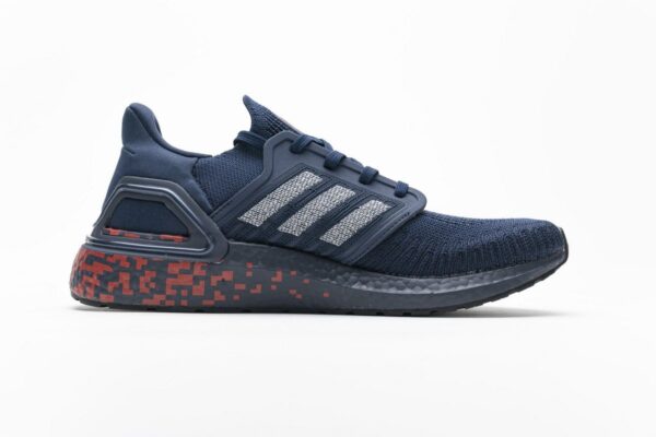 FY3451 adidas Ultra BOOST 20 CONSORTIUM Dark Blue Red Real Boost - Image 14