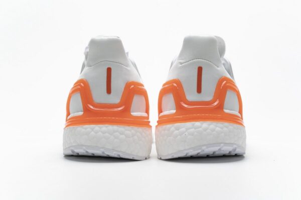 EG0768 adidas Ultra BOOST 20 Primeblue White Blue Orange - Image 7