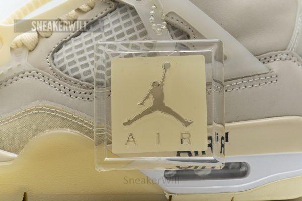 CV9388-100 OFF White x Air Jordan 4 Sail - Image 9