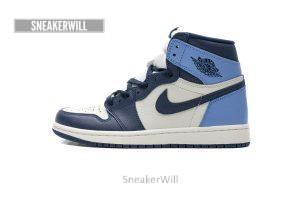 555088-140 Air Jordan 1 Retro High OG “Obsidian University Blue”