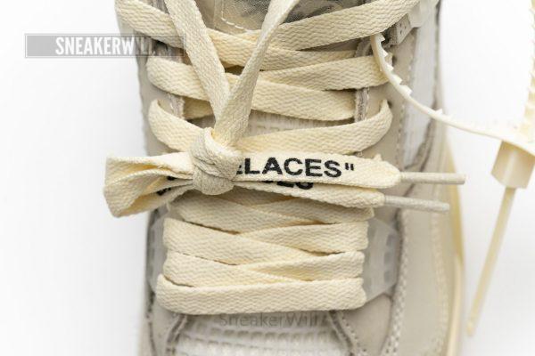 CV9388-100 OFF White x Air Jordan 4 Sail - Image 8