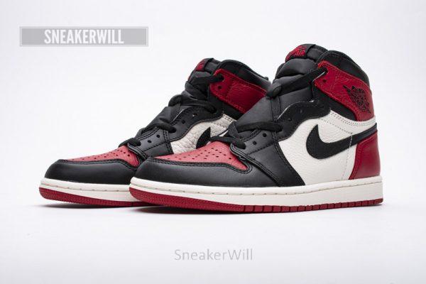 555088-610 Air Jordan 1 High OG“Bred Toe” - Image 3