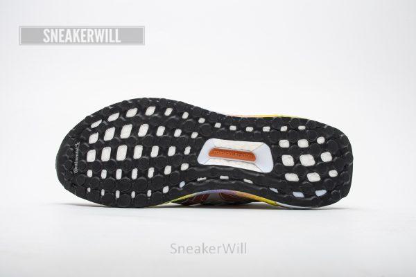FW3726 Adidas Ultra Boost 2.0 Real Boost Shanghai Grey Yellow - Image 9