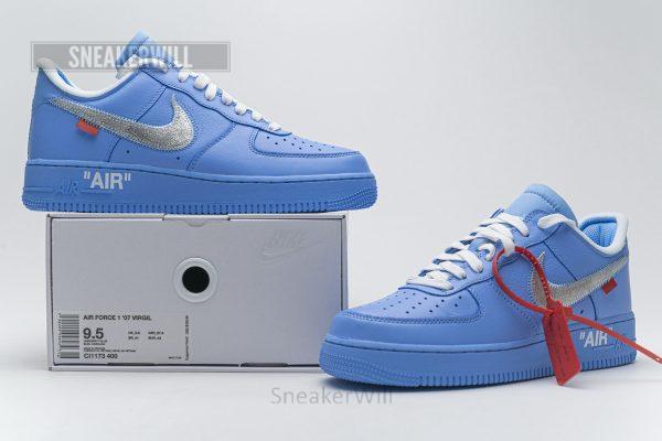 CI1173-400 OFF White X Air Force 1 ’07 Low MCA - Image 2