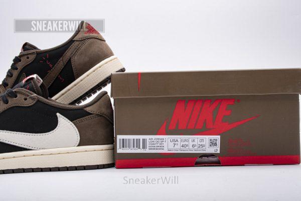 CQ4277-001 Travis Scott x Air Jordan 1 Low OG SP-T - Image 2