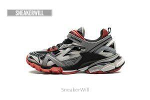 GT Batch Balanciaga Track Black Grey Red