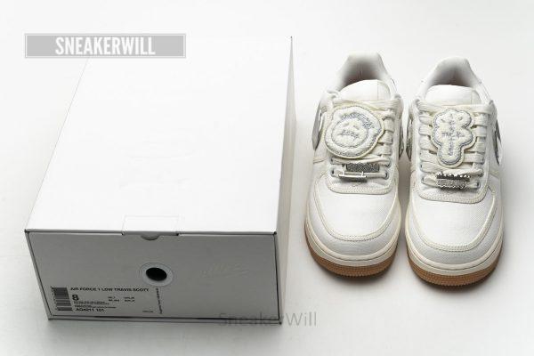 AQ4211-101 Travis Scott x Nike Air Force 1“Sail” - Image 3