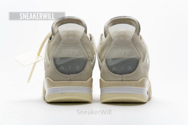 CV9388-100 OFF White x Air Jordan 4 Sail - Image 7